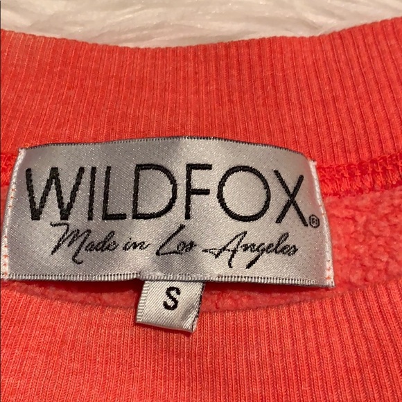 Wildfox Snakecharmer Cropped sweatshirt - Picture 2 of 5